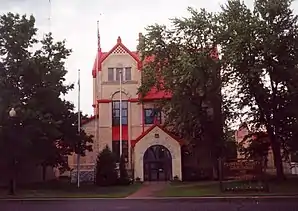 Das Florence County Courthouse in Florence, seit 1985 im NRHP gelistet