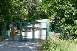 Zufahrt zur Deponie