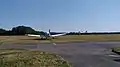 Flugplatz Osnabrück-Atterheide mit zwei Kleinflugzeugen