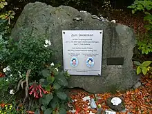Stein zum Gedenken an die Piloten