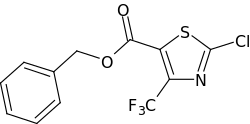 Strukturformel von Flurazol
