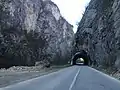M18 in der Schlucht der Bistrica bei Foča