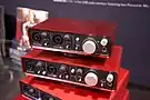 2014: Focusrite Scarlett (externes USB-Gerät)