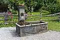 Brunnen im Ortsteil Trézanne