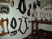 Werkstatt eines Sattlers im Freilichtmuseum