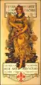 Jugendstilplakat aus dem Jahr 1896