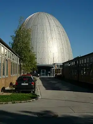 Der FRM mit seiner charakteristischen Kuppel