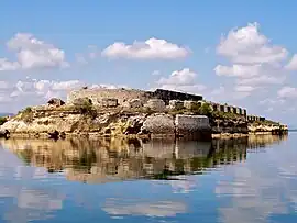 Fort Dauphin (auch Fort Saint Joseph genannt) von Norden