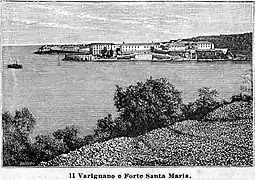 Varignano und Santa Maria, 1889