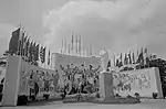 Gipskopie des Berliner Denkmals in Markkleeberg, Juni 1952