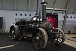 Lokomobile für einen Dampfpflug auf den Retro Classics 2018 (Bj. 1909)