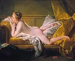François Boucher, Ruhendes Mädchen (Marie-Louise O’Murphy), 1751
