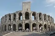 Arena (Amphitheater) von außen