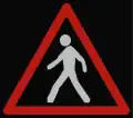 XA26: Fußgänger (nur bei Leuchttafeln)