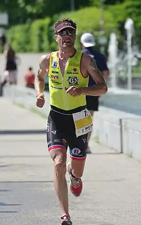 François Chabaud beim Ironman 70.3 Austria, 2012