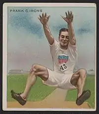 Weitsprungolympiasieger Frank Irons wurde gemeinsam mit anderen Athleten&nbsp;Olympiaachter