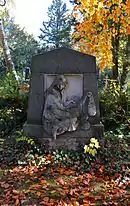 Frankfurt, Hauptfriedhof, Grab F 1836 Schüler
