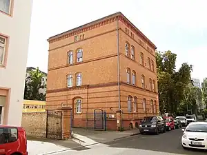 Teil der ehemaligen Lehrschmiede (2012)