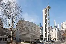 Frankfurt am Main, Weißfrauenkirche, 1956