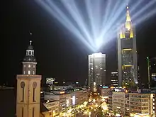 Luminale 2008, Blick von der Hauptwache