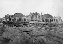 Hauptbahnhof in Frankfurt am Main (Foto 1888)