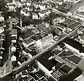 Luftbild vom Februar 1961 mit Blick auf die Chininfabrik Braunschweig (heute Buchler GmbH)