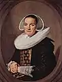 Frans Hals:Frau mit verschränkten Händen