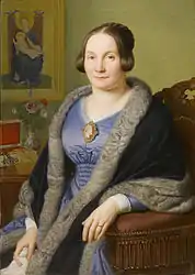 Verbrämung einer Stola(Deutschland 1849)