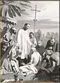 St. Franz Xaver tauft in Indien