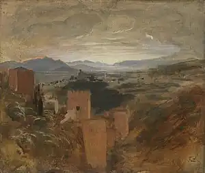 Die Vega von Granada (Franz von Lenbach)