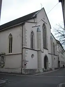 Außenansicht der Franziskanerkirche