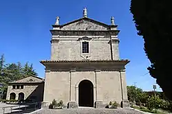Die Kirche und Konvent Santa Maria della Spineta im Ortsteil Spineta