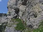 Blick auf den Westeingang