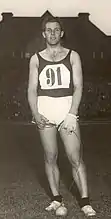 Der Olympiadritte von 1936 Fred Warngårdwar gemeldet, startete jedoch&nbsp;nicht