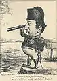 Karikatur auf Friedrich VII. von Dänemark