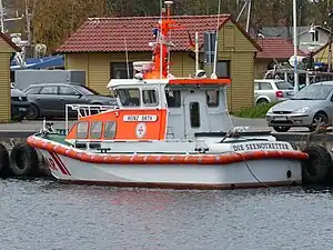 SRB HEINZ ORTH im Hafen von Freest
