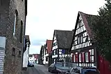 Fachwerkhäuser in der Hintergasse