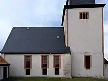 Kirche Frießnitz, Ansicht von Süden