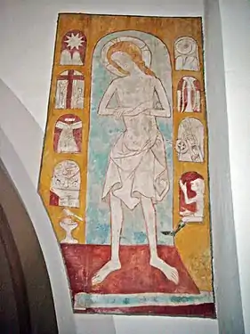 Erbärmdebild, 14. Jahrhundert (protestantische Kirche)