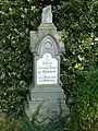 Grabstein für Pastorin Johanne Lührs, geb. Danckwerts