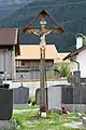 Friedhofskreuz im Friedhof an der Pfarrkirche