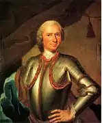 Friedrich Daniel von St.&nbsp;André (1700–1775), Bruder von Alexander Magnus, österr. General­feldzeug­meister