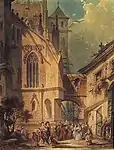Vor der Kathedrale, 1873