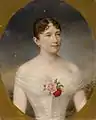 Porträt einer Frau im weißen Kleid, Slowenisches Nationalmuseum