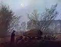 Caspar David Friedrich: Spaziergang in der Abenddämmerung, um&nbsp;1835