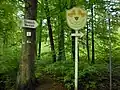 Weg zum Bismarck-Museum und Garten der Schmetterlinge