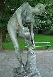 Fritz Röll: Sandalenbinder, 1909