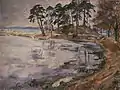 An der Havel, 1931, Öl auf Leinwand, 65&nbsp;×&nbsp;50&nbsp;cm