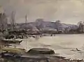 Schwanenwerder, 1922, Aquarell, 34&nbsp;×&nbsp;25,5&nbsp;cm