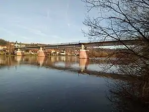 Fußgängerbrücke Obernburg